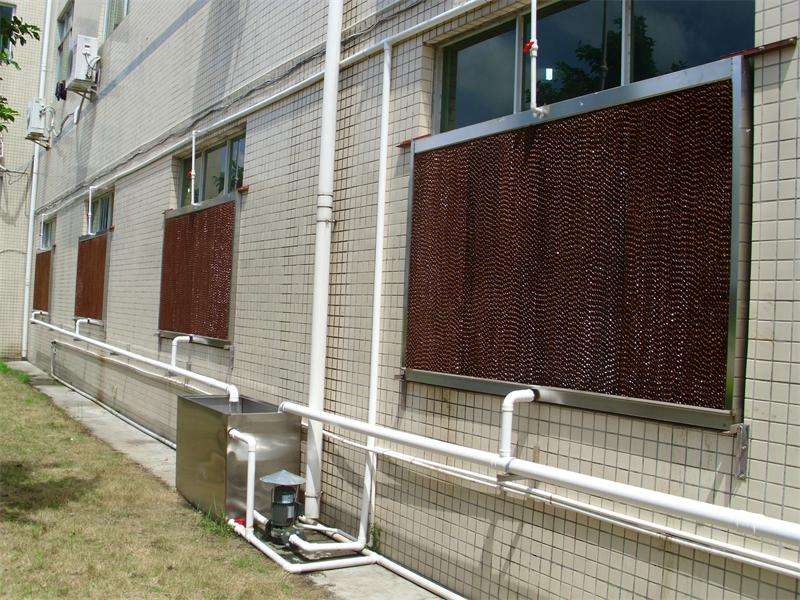 水帘安装工程示意图5